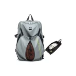 Arctic Hunter B00391 Waterproof 15.6″ Laptop Backpack Bag, Gray (New) - Image 2